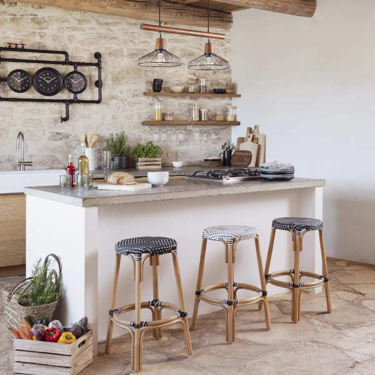 Tabouret de bar "Trecia"*ATMOSPHERA Discount