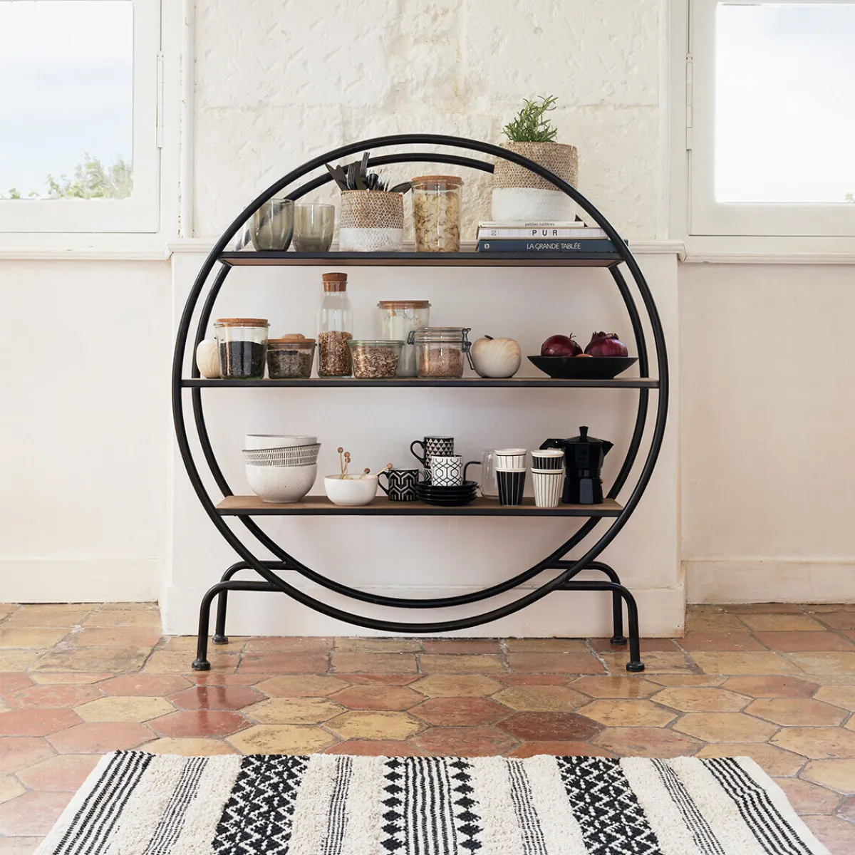 Étagère "Danik" ronde*ATMOSPHERA Hot