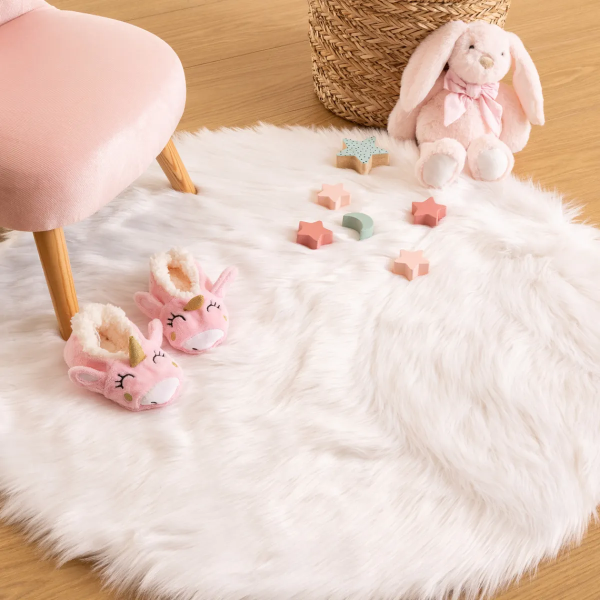 Tapis enfant fausse fourrure*ATMOSPHERA Online