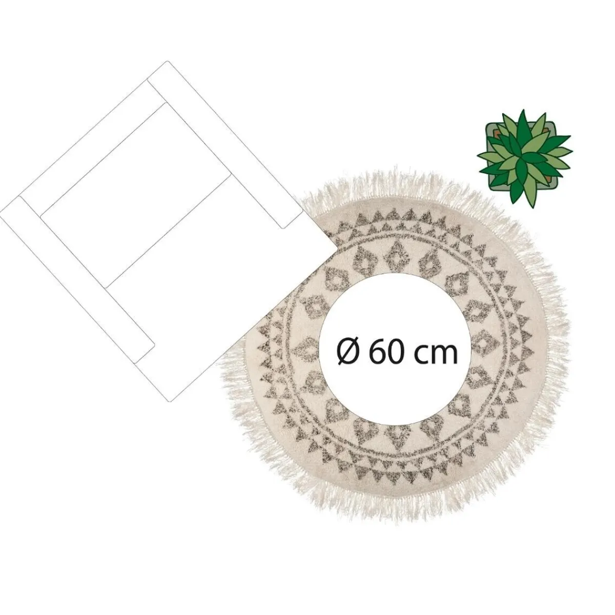 Tapis "Etnik"*ATMOSPHERA Clearance