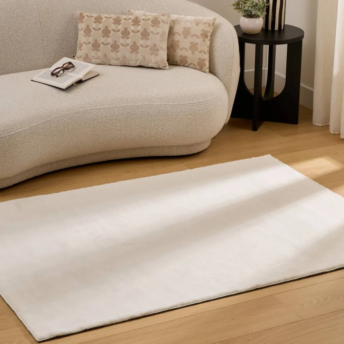 Tapis fausse fourrure "Couka"*ATMOSPHERA