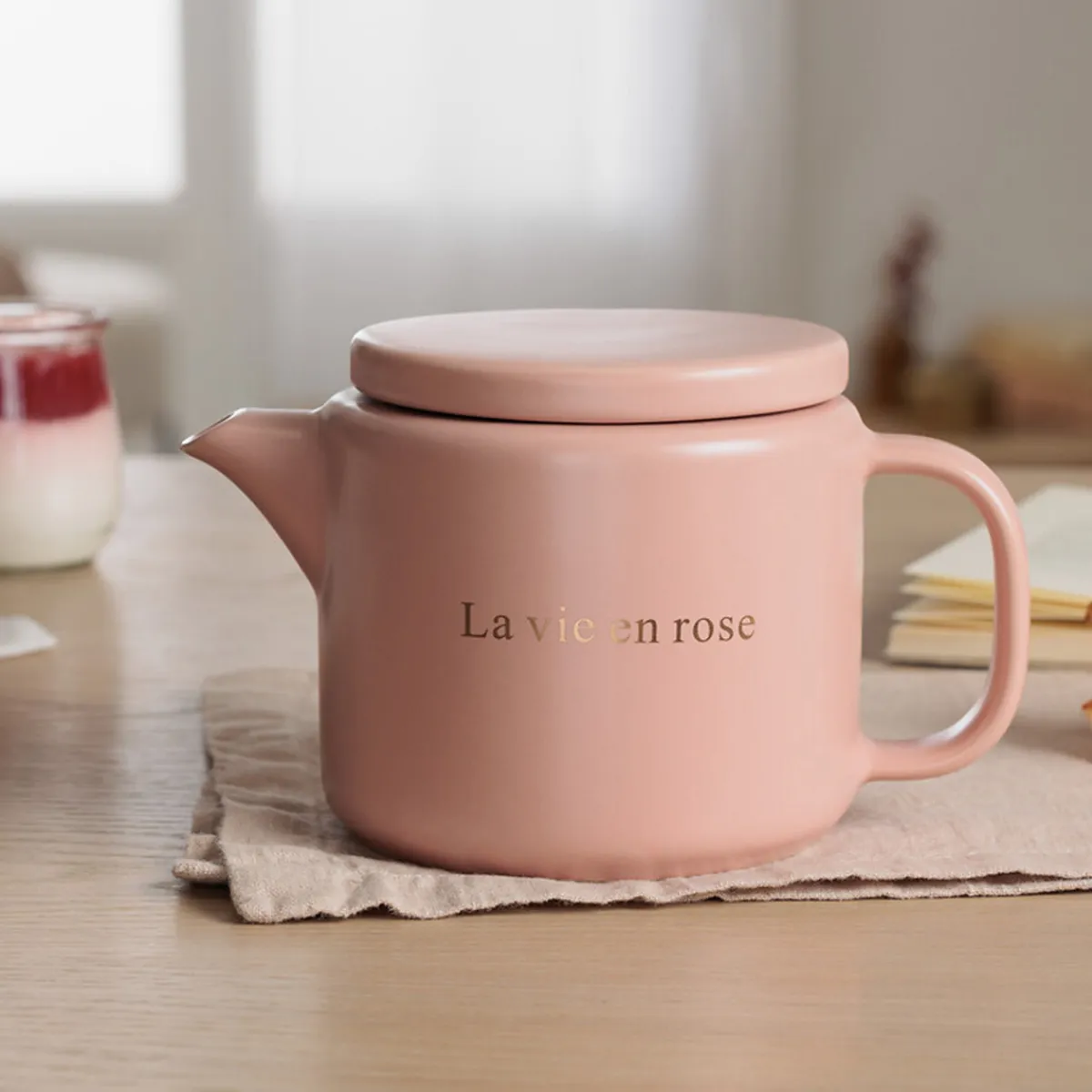 Théière "Bonne journée"*ATMOSPHERA Discount