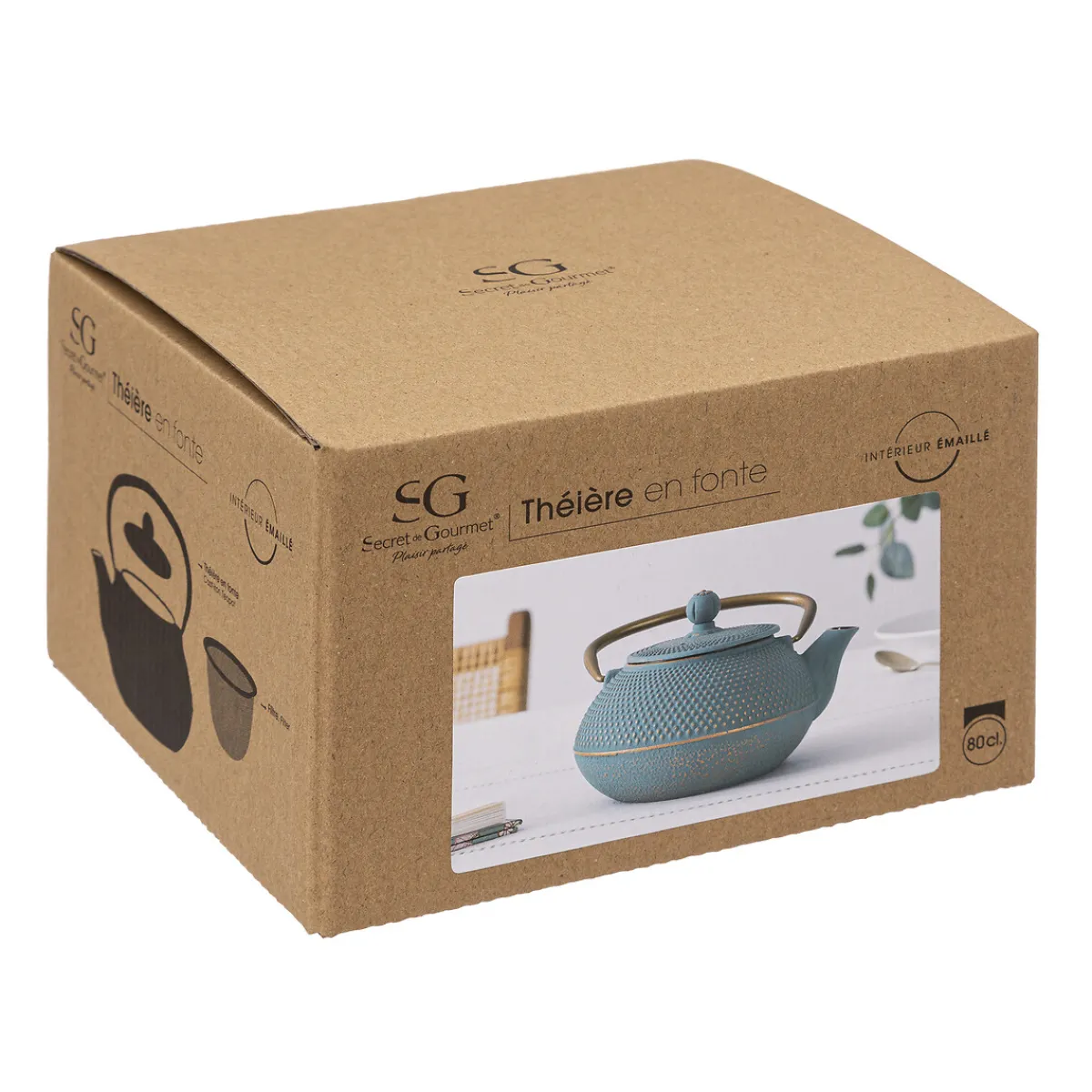 Théière en fonte "Jade"*ATMOSPHERA Sale