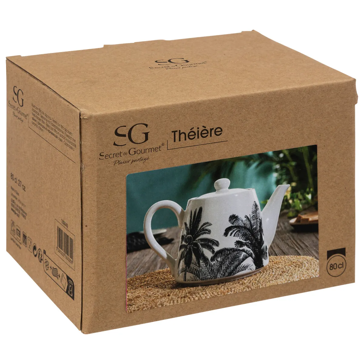 Théière palmier "Botanic factory"*ATMOSPHERA Clearance