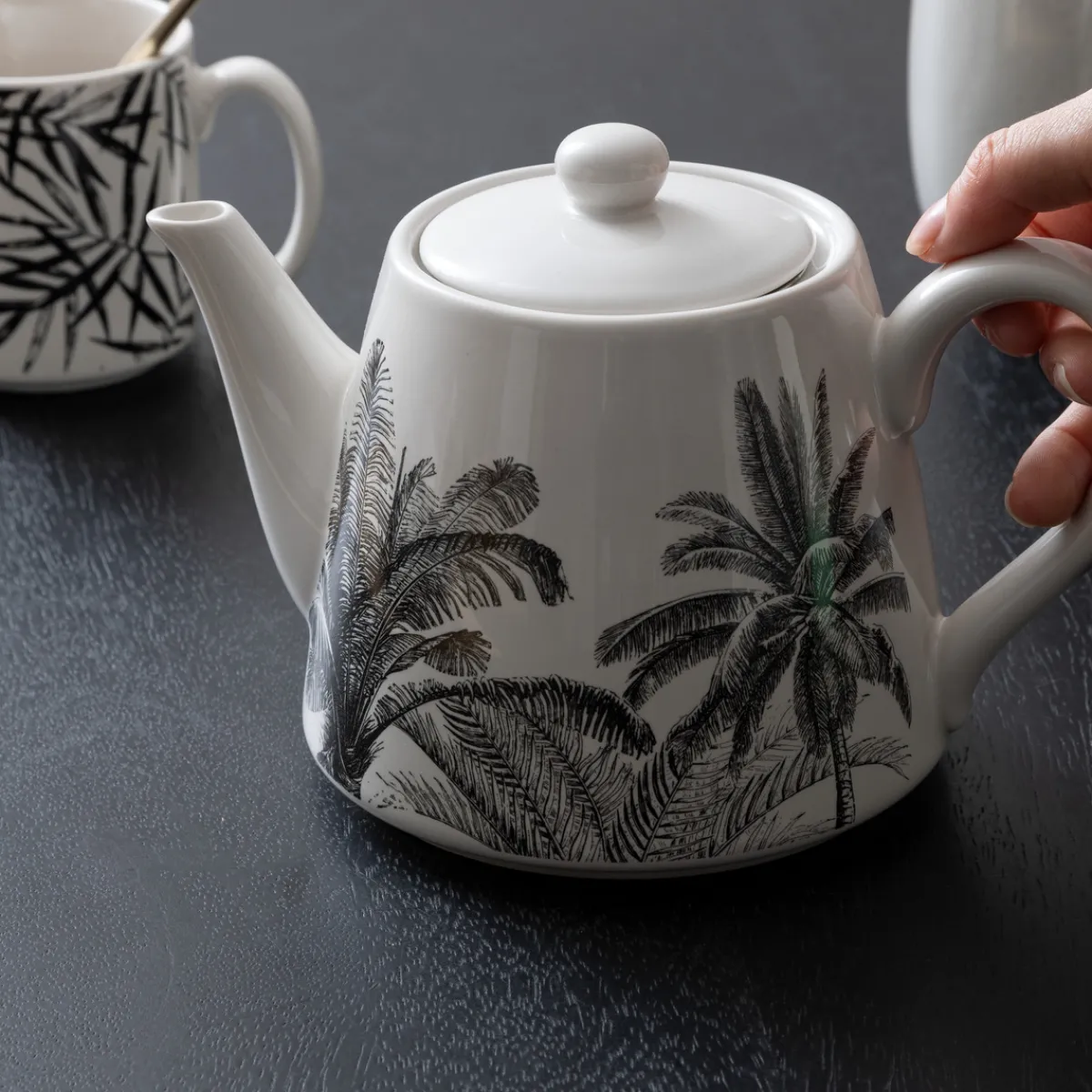 Théière palmier "Botanic factory"*ATMOSPHERA Clearance