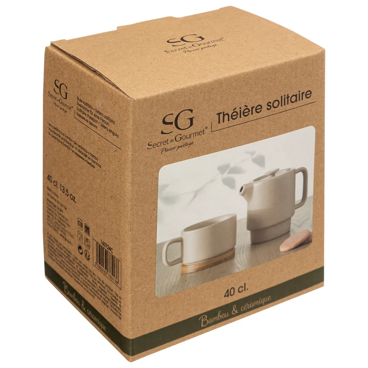 Théière solitaire "Nature"*ATMOSPHERA