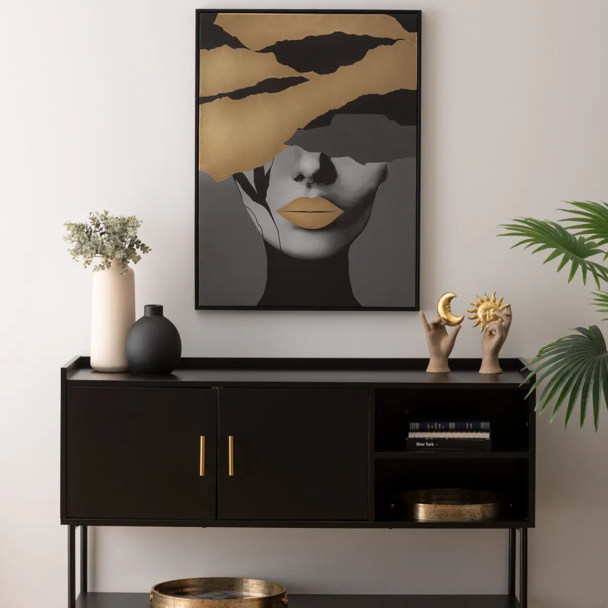 Toile imprimée encadrée "Anaelle"*ATMOSPHERA Sale