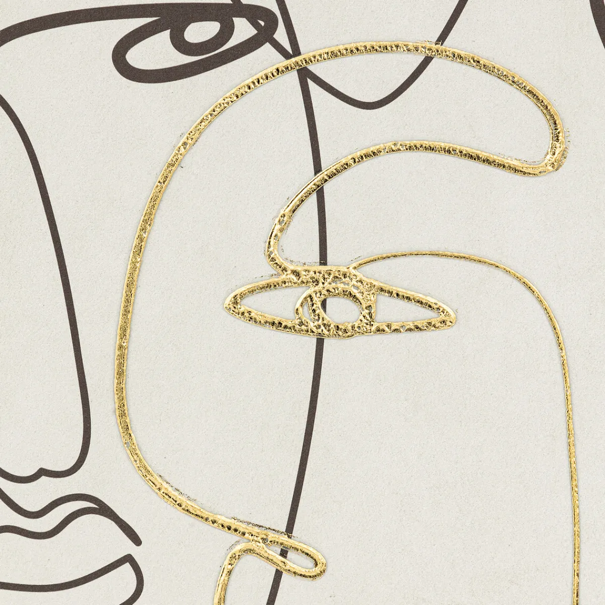 Toile imprimée encadrée "Coralie"*ATMOSPHERA Best