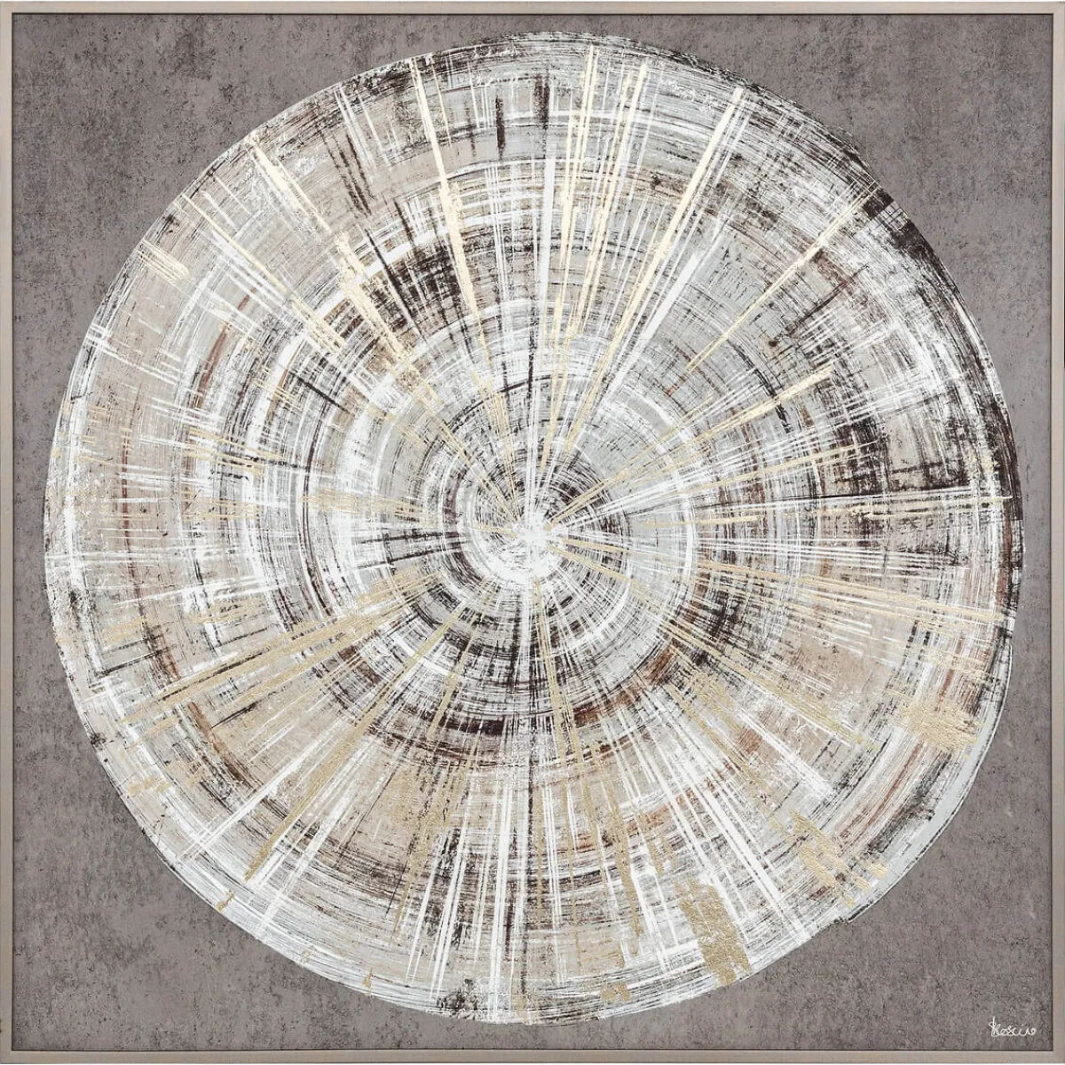 Toile imprimée encadrée "Izzie"*ATMOSPHERA Discount