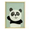 Toile imprimée encadrée Panda "Andy"*ATMOSPHERA Discount