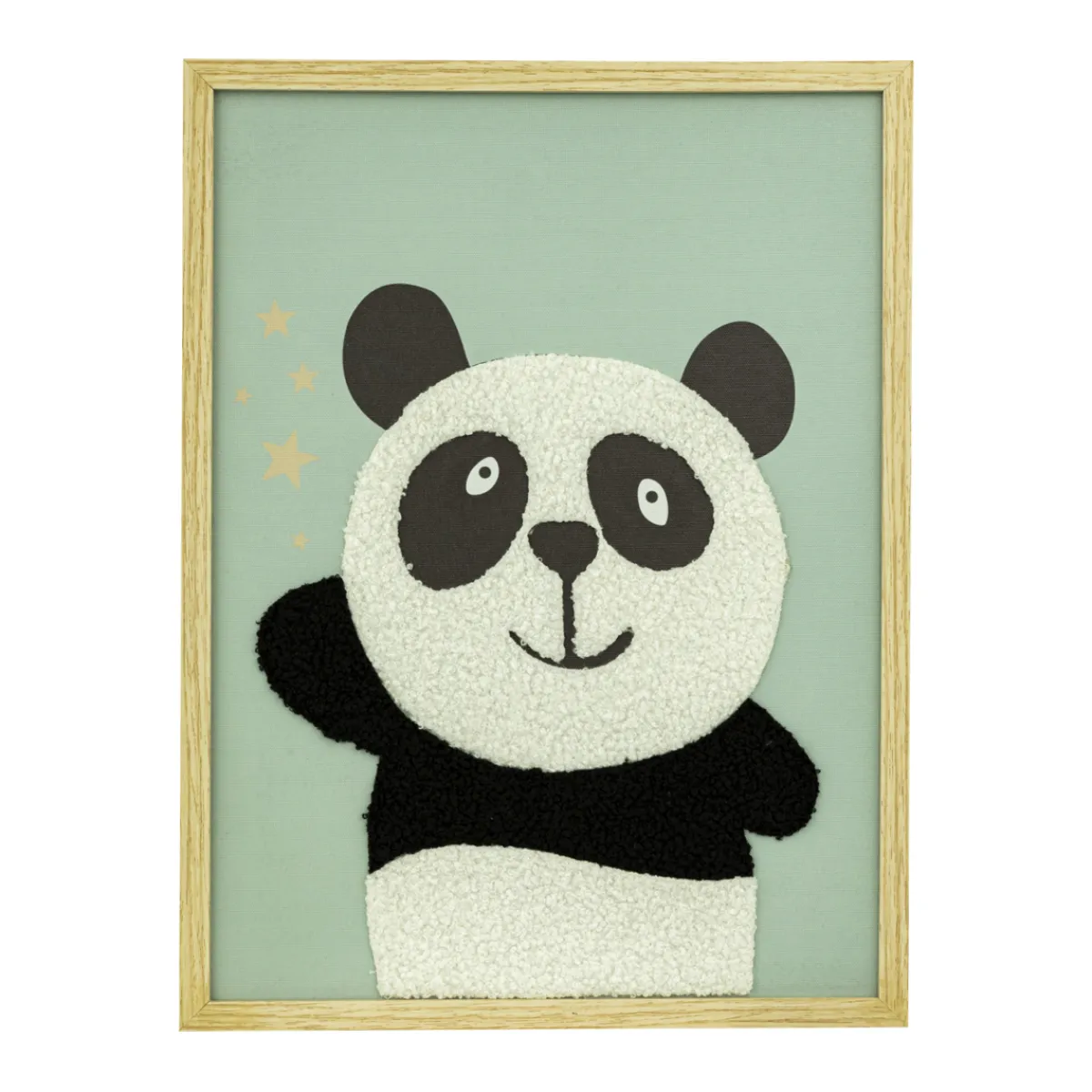 Toile imprimée encadrée Panda "Andy"*ATMOSPHERA Discount