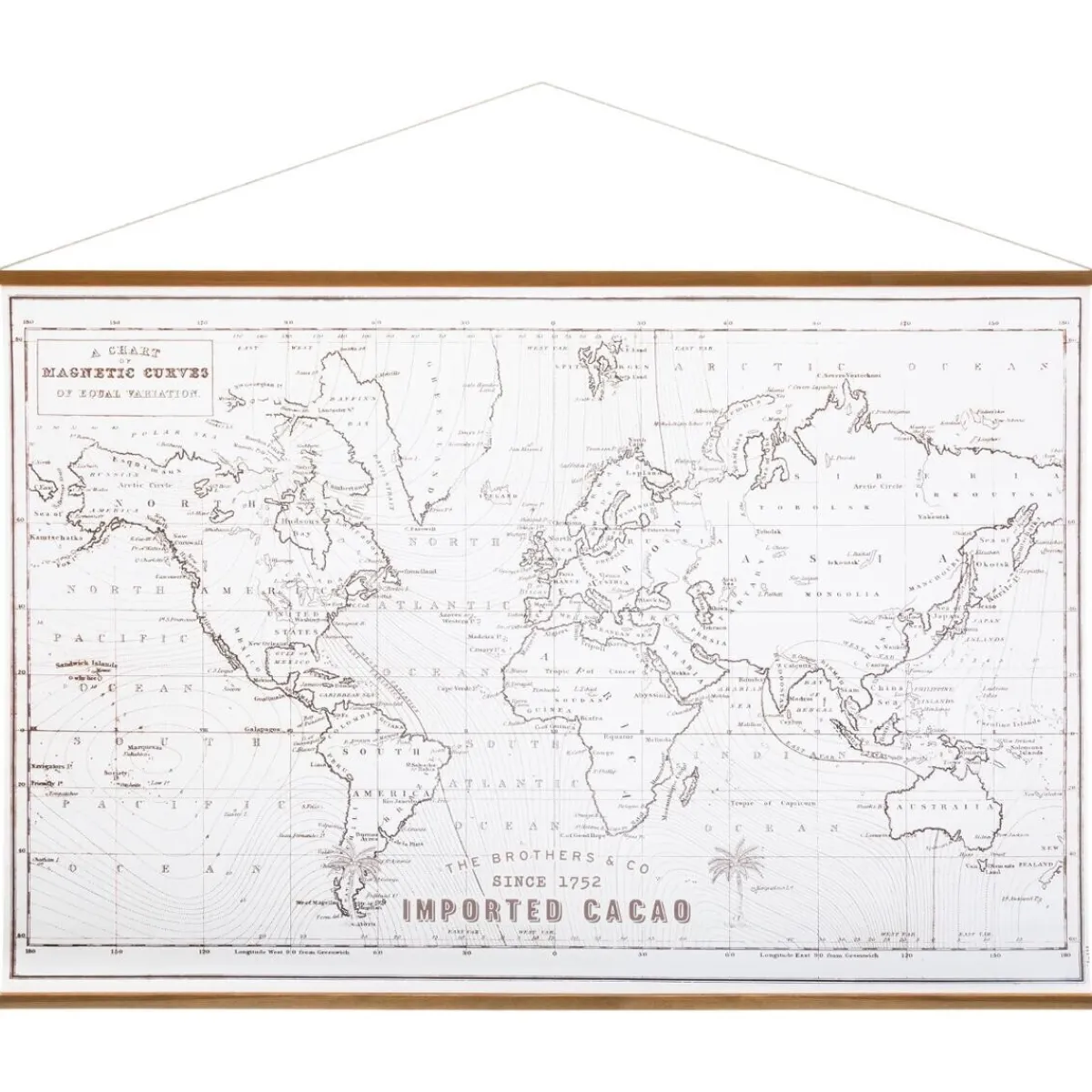 Toile "Mapmonde"*ATMOSPHERA Best