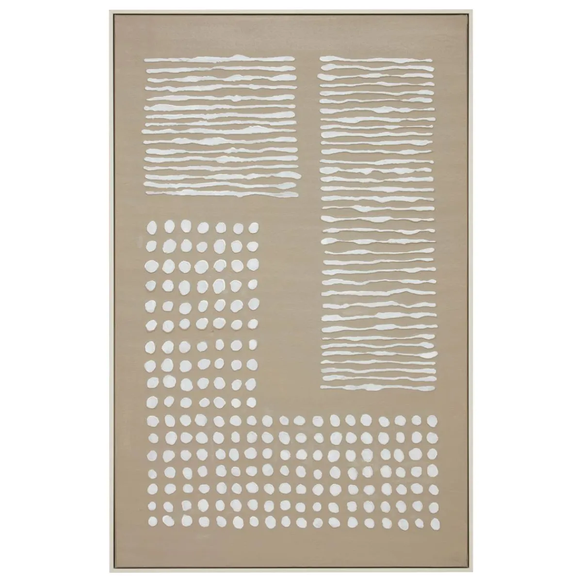 Toile peinte encadrée "Farhan"*ATMOSPHERA Clearance