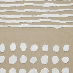 Toile peinte encadrée