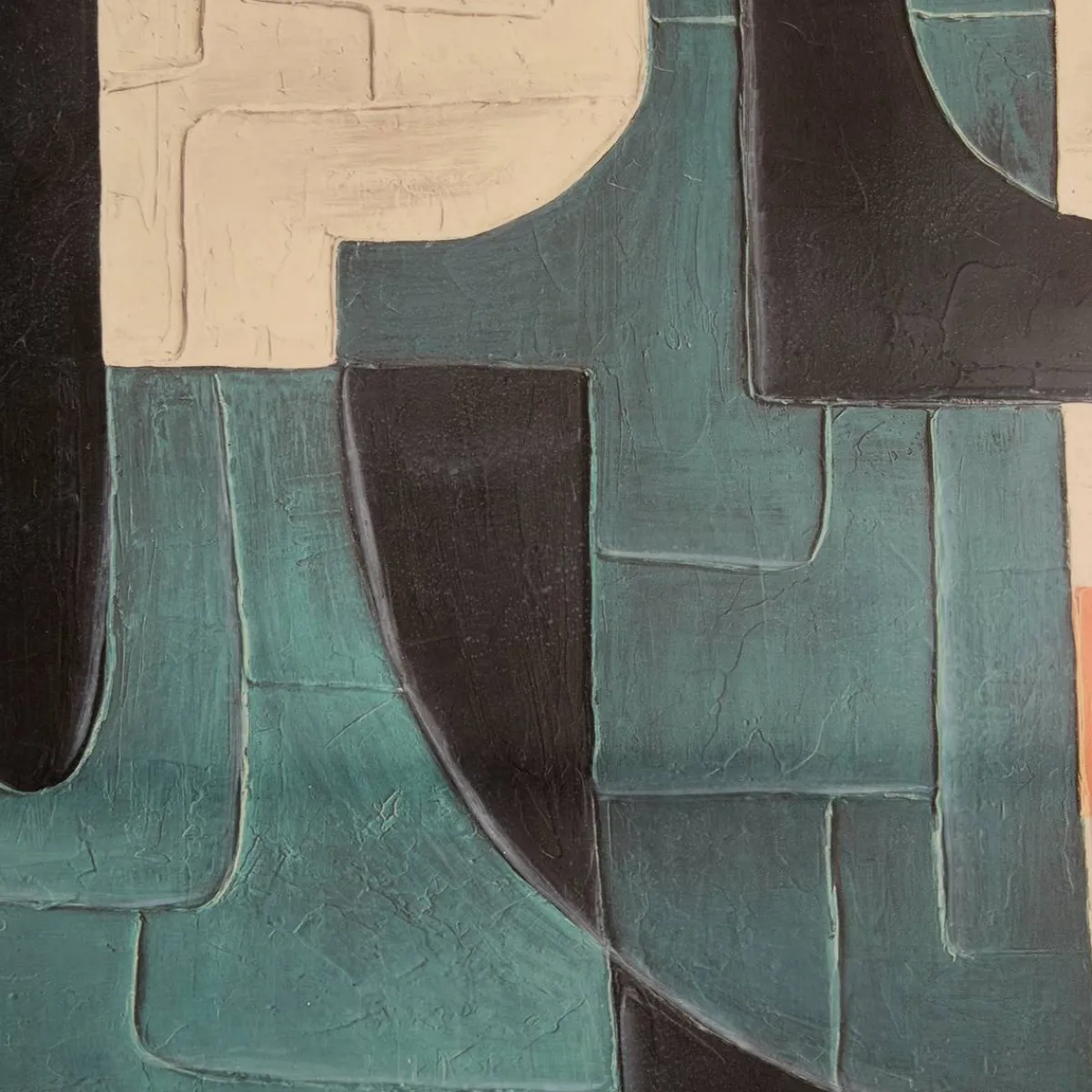 Toile peinte encadrée "Kelton"*ATMOSPHERA Hot