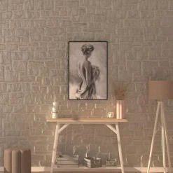 Toile peinte encadrée "Naked"*ATMOSPHERA Sale