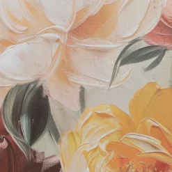 Toile peinte encadrée