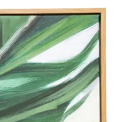 Toile peinte encadrée