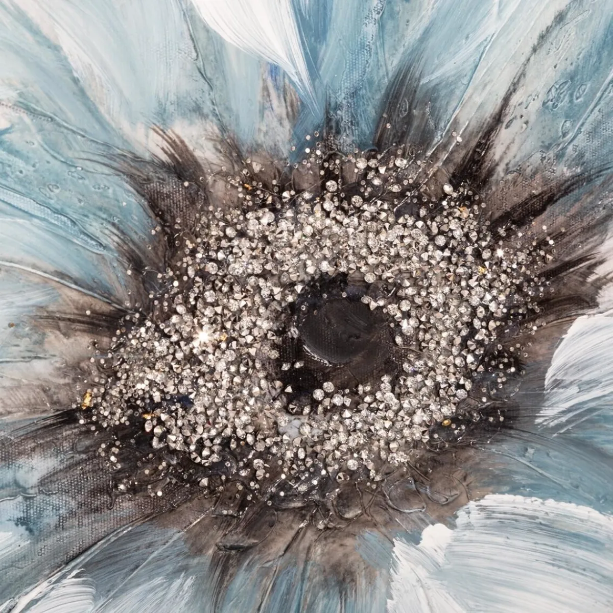 Toile peinte "Fleurs"*ATMOSPHERA Hot