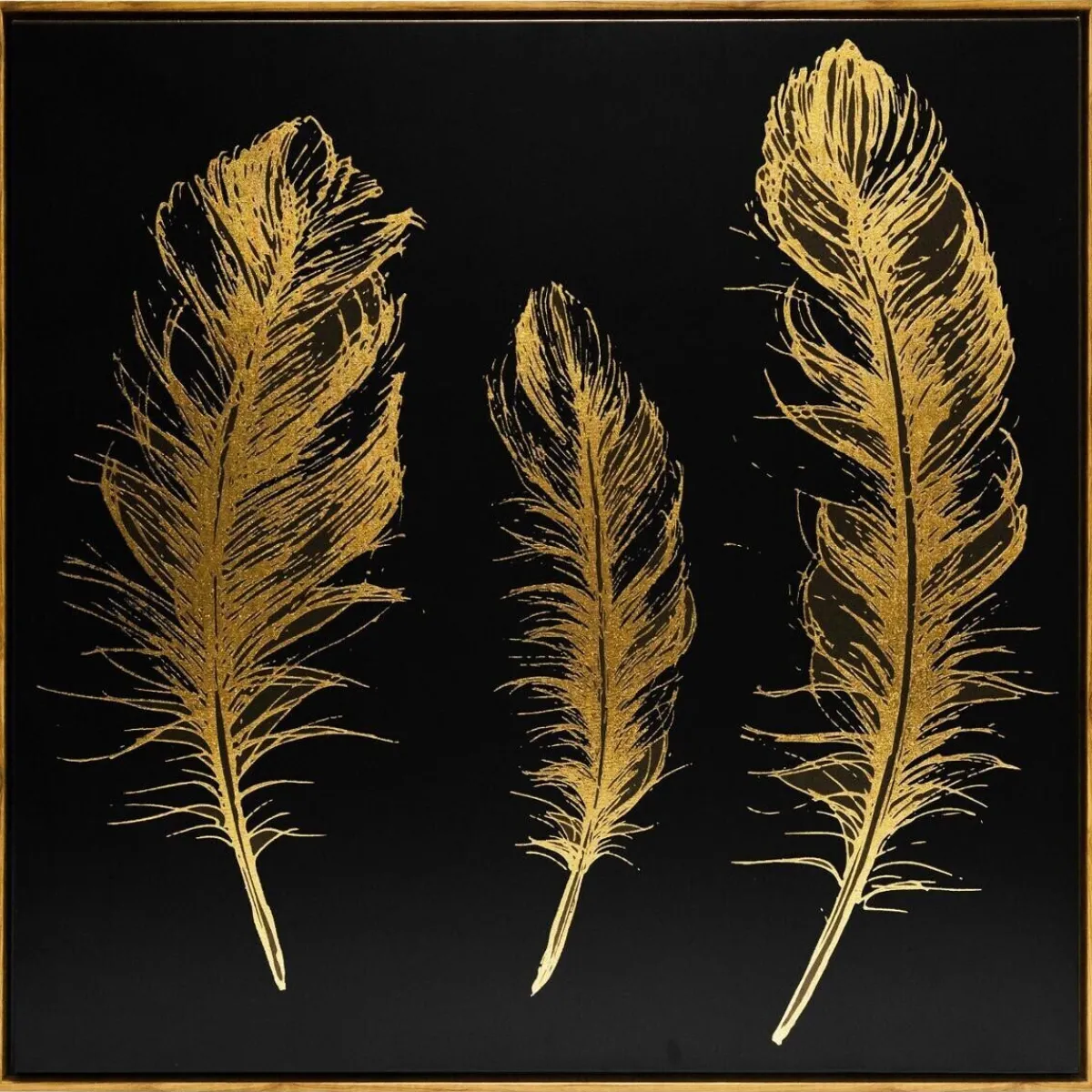 Toile peinte "Plume"*ATMOSPHERA Hot