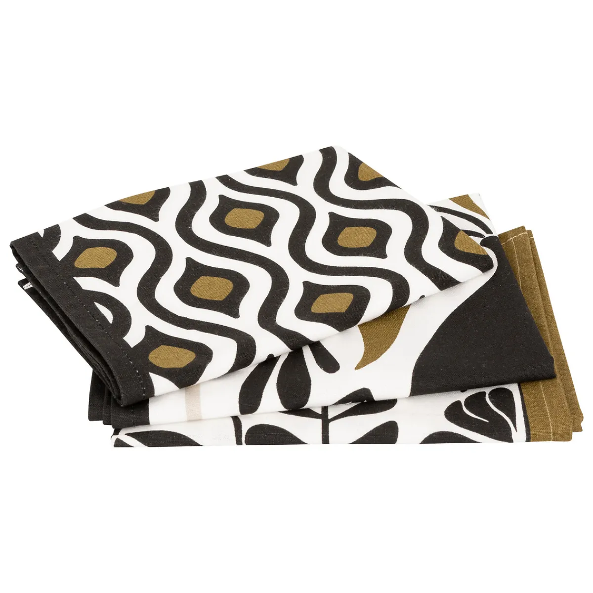 Torchon imprimé "Twisted Lime"*ATMOSPHERA Hot