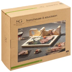 Trancheuse à charcuterie avec planche*ATMOSPHERA