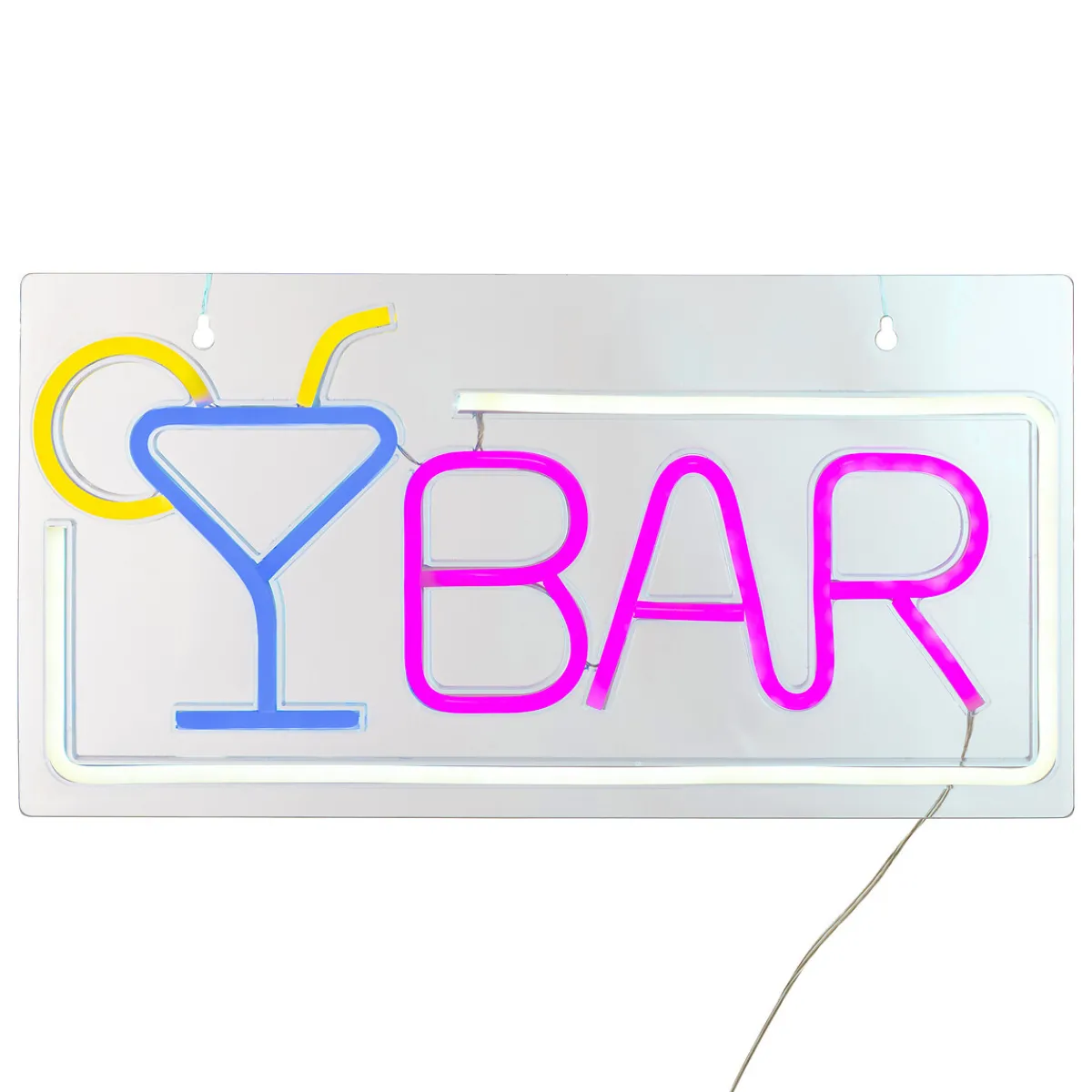 Tube néon mural LED "Bar"*ATMOSPHERA Outlet