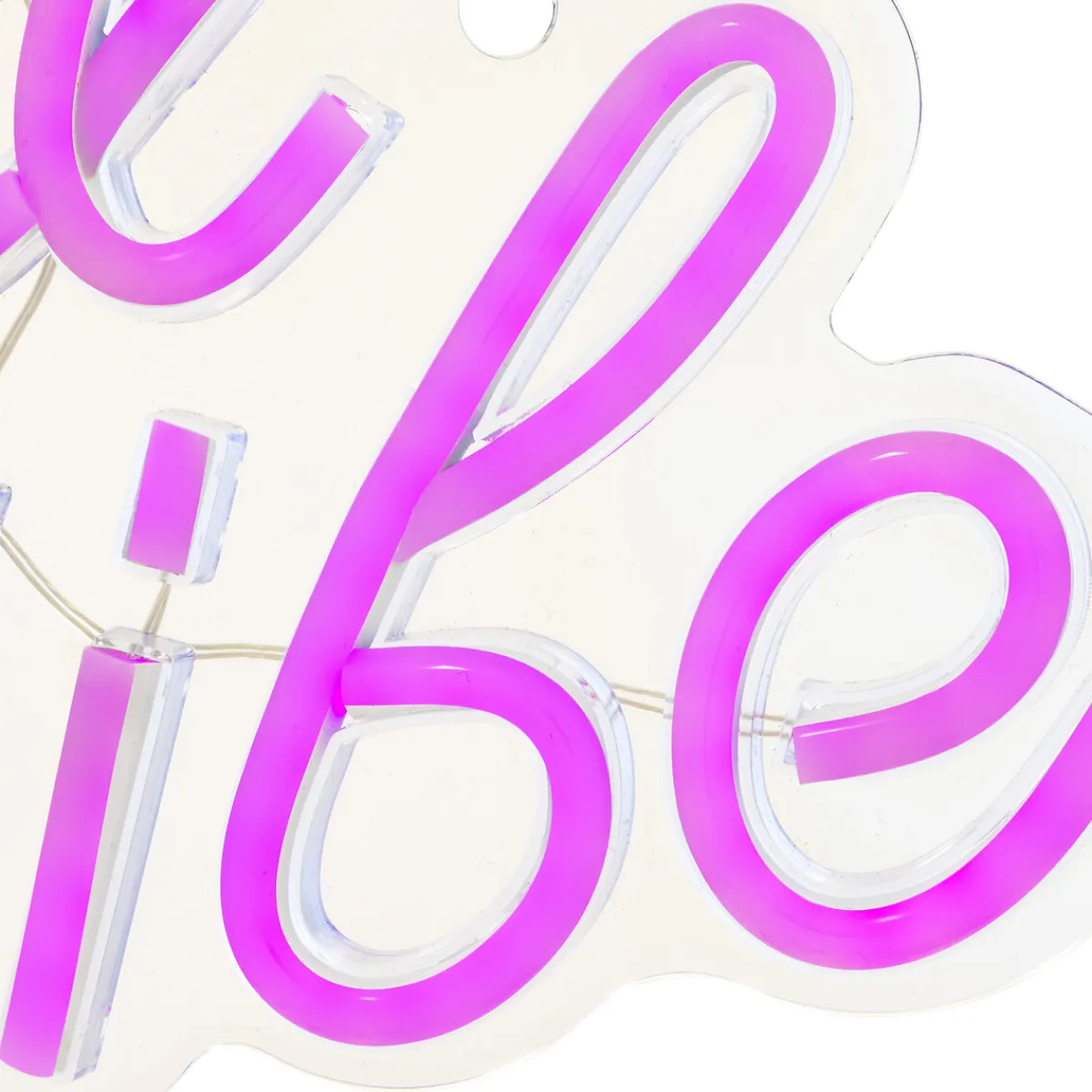 Tube néon mural LED "Good Vibes"*ATMOSPHERA Clearance