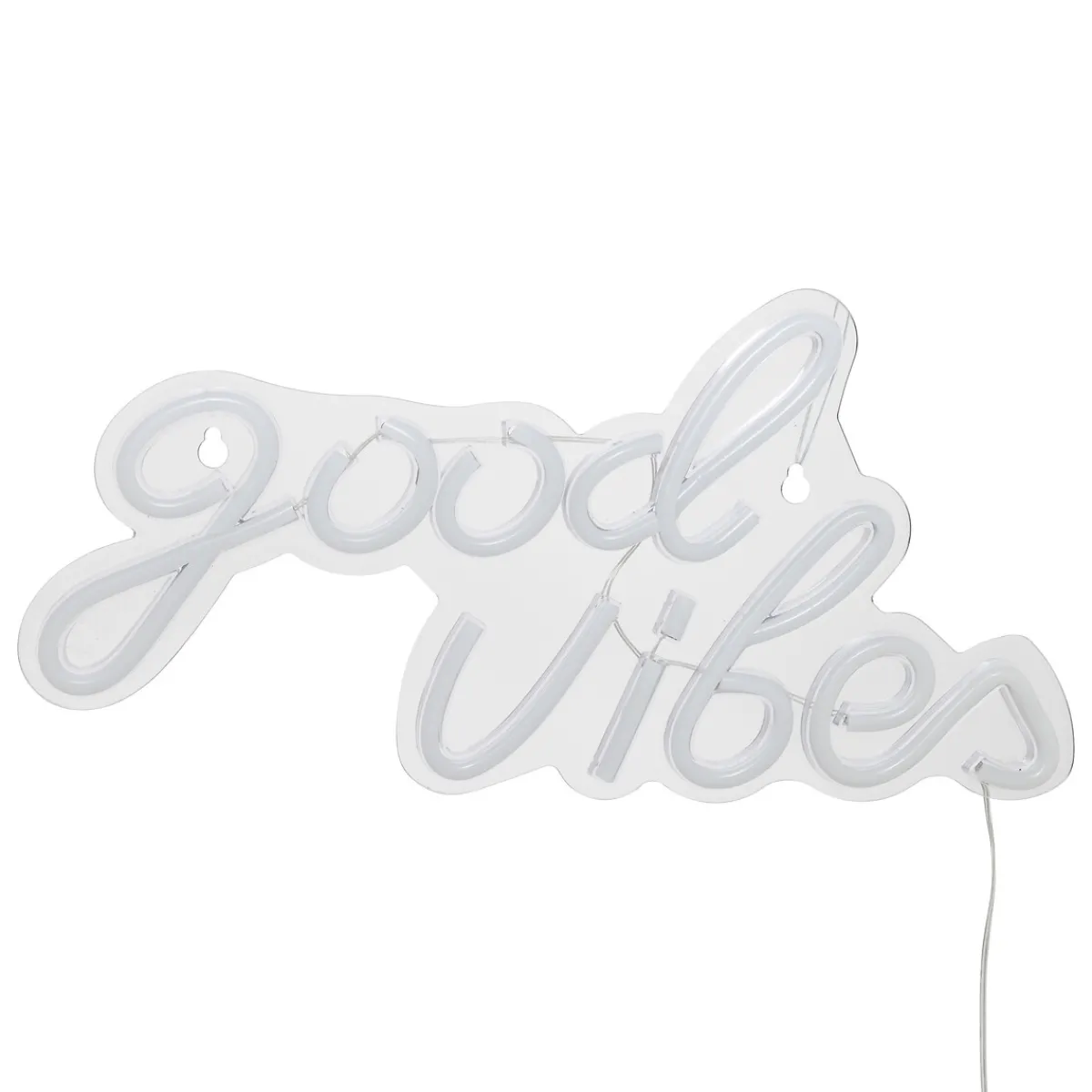 Tube néon mural LED "Good Vibes"*ATMOSPHERA Clearance