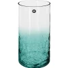Vase cylindre, verre craquelé*ATMOSPHERA Clearance