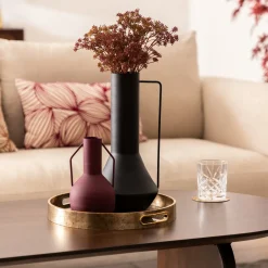 Vase métal "Sylvain"*ATMOSPHERA Clearance
