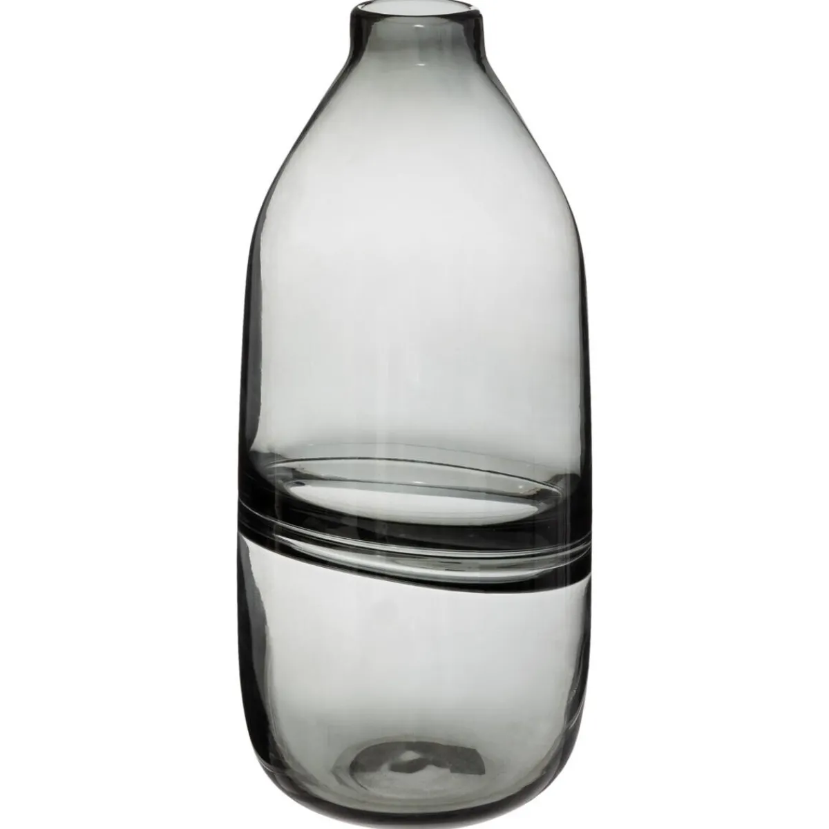 Vase plat "Line", verre*ATMOSPHERA Clearance