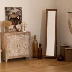 Vase verre bouteille "Yana"*ATMOSPHERA Hot