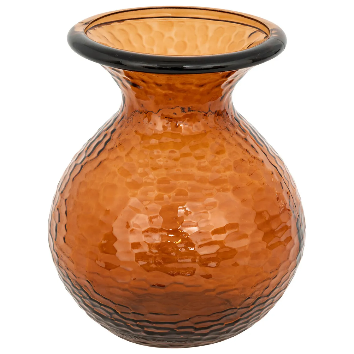 Vase verre martelé "Alric"*ATMOSPHERA Discount