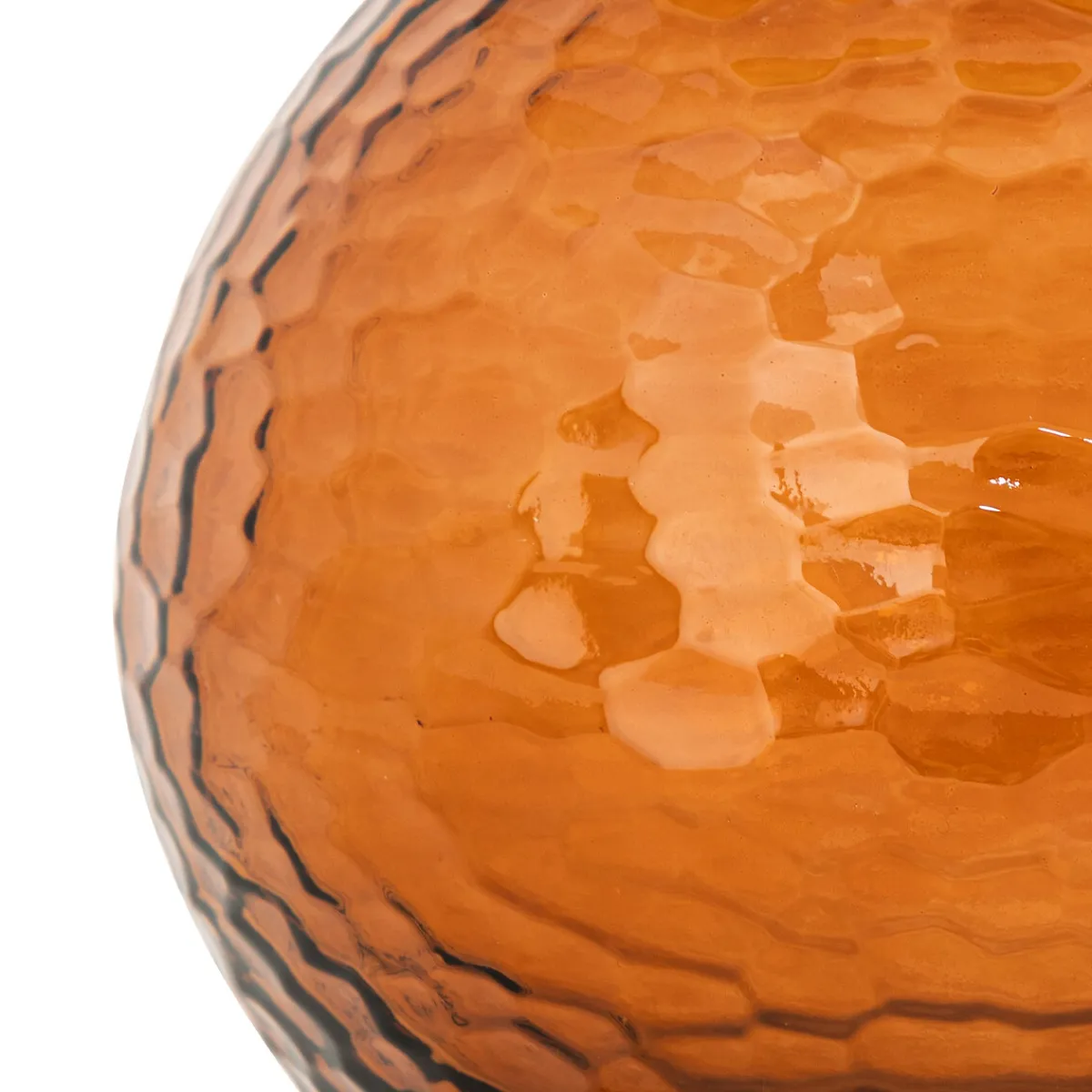 Vase verre martelé "Alric"*ATMOSPHERA Discount