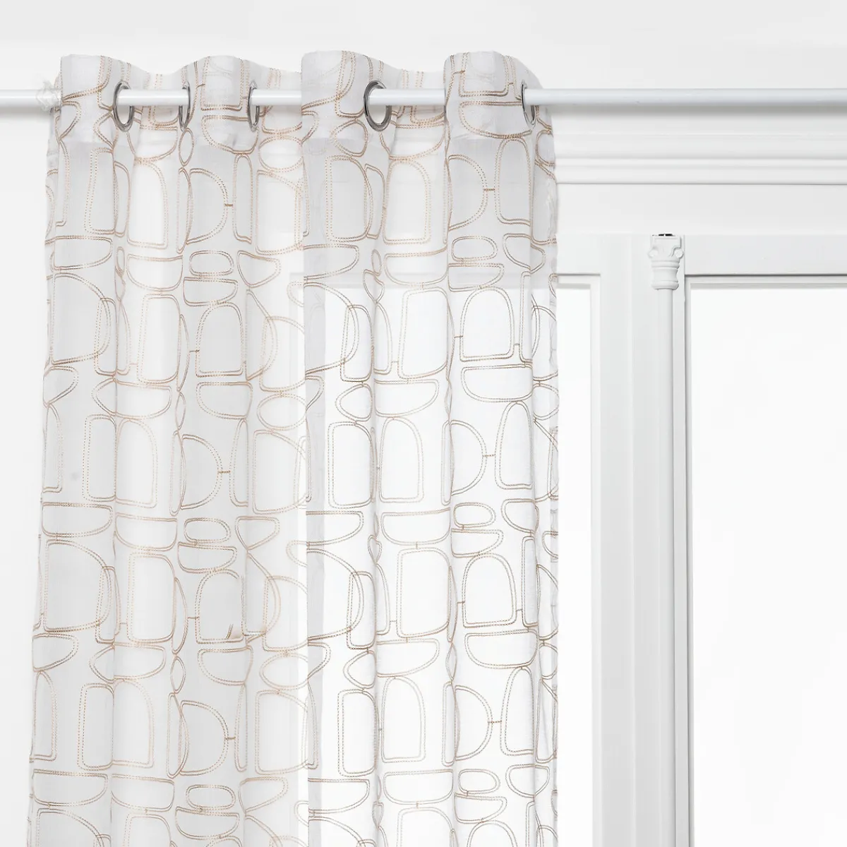 Voilage broderie "Hania"*ATMOSPHERA Clearance