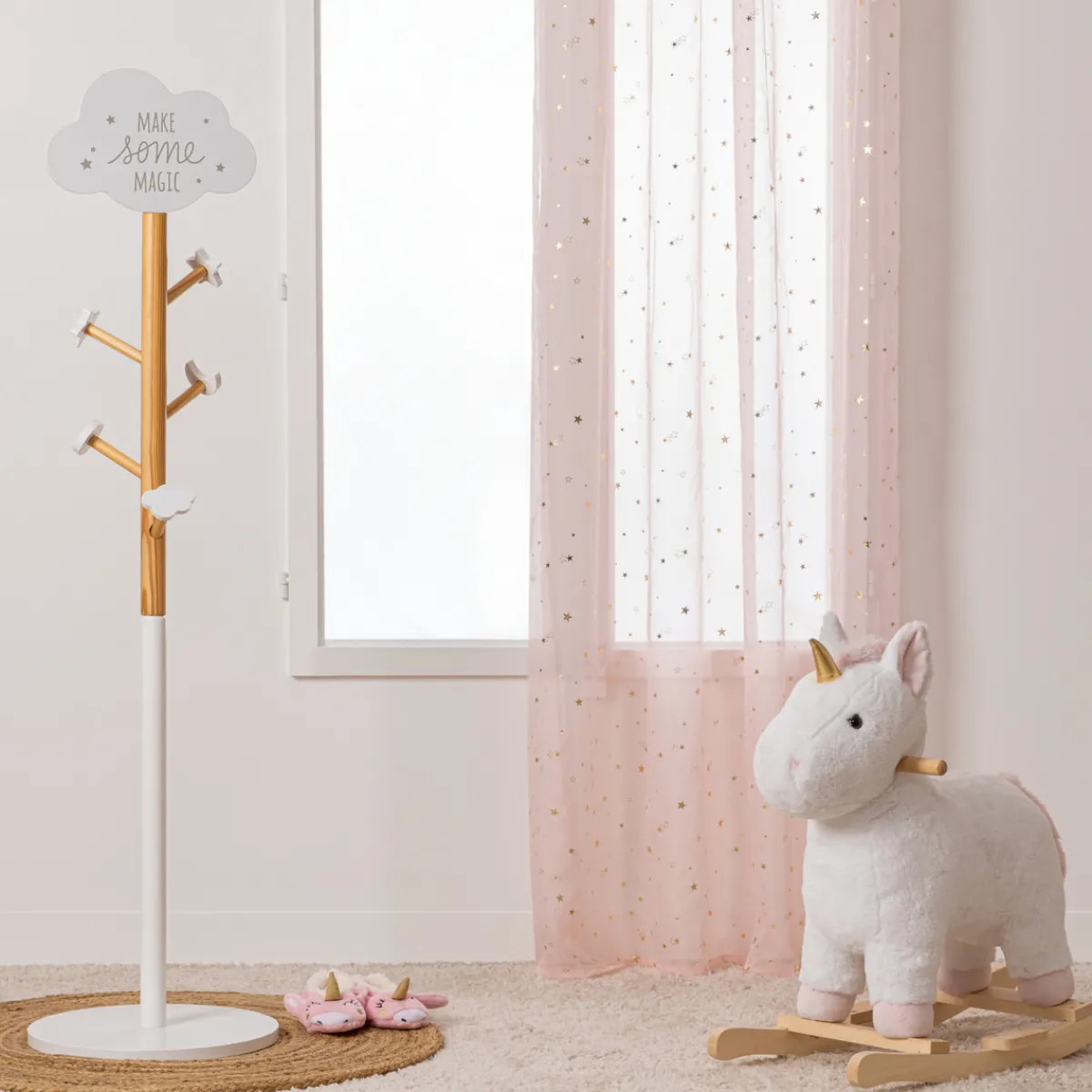 Voilage enfant "Étoile d'or"*ATMOSPHERA Clearance