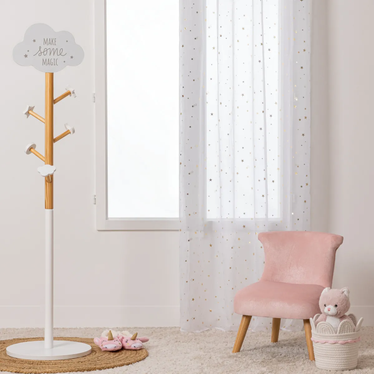 Voilage enfant "Étoile d'or"*ATMOSPHERA Clearance