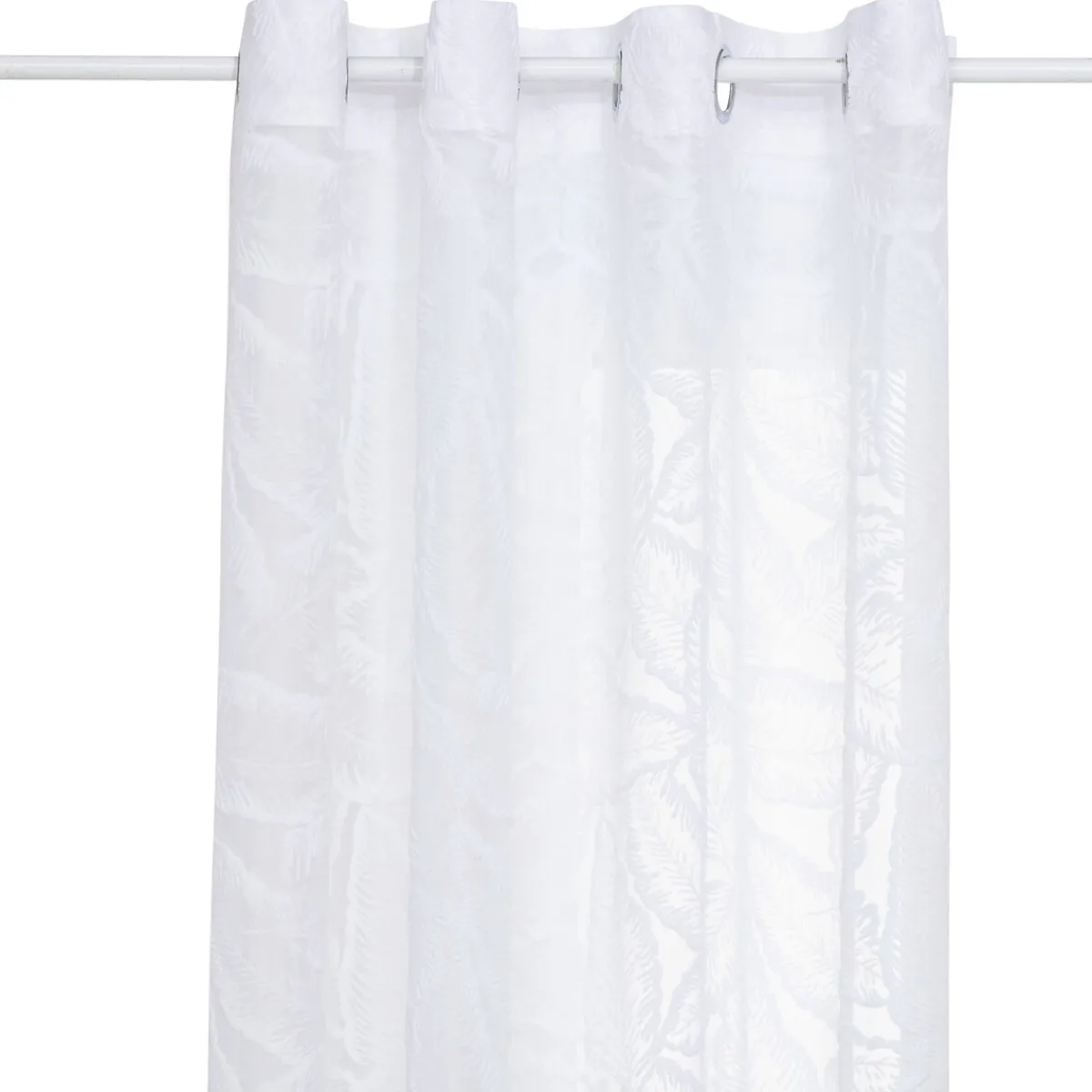 Voilage Motif Feuilles "Lazi"*ATMOSPHERA Clearance